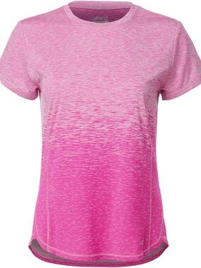 bcg Heathered Pink Ombre Active Tee